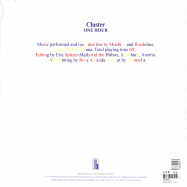 Back View : Cluster - ONE HOUR (LP) - Bureau B / BB1721 / 05988391