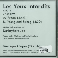 Back View : Les Yeux Interdits - PRISON (7 INCH) - Tear Apart Tapes / TAT018