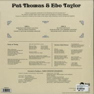 Back View : Pat Thomas & Ebo Taylor - SWEETER THAN HONEY - CALYPSO, MAHUNO AND HIGH LIFES CELEBRATION (LP) - PMG Audio / pmg046lp