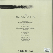 Back View : 747 - THE GATE OF LIFE (2LP) - Aquaregia / AQR013