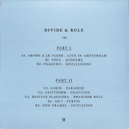 Back View : Various Artists - DIVIDE & RULE (2X12 INCH) - Pi Electronics / PEVA03