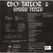 Back View : Ebo Taylor - CONFLICT (LTD YELLOW LP) - Mr Bongo / MRBLP109Y