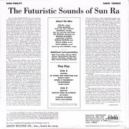 Back View : Sun Ra - THE FUTURISTIC SOUNDS OF SUN RA (LP) - Concord Records / 7241969