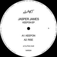 Back View : Jasper James - KEEPON EP (RED COLOURED VINYL) - No Art Red / NAR004