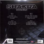 Back View : Shakra - INVINCIBLE (LTD.GTF.CLEAR BLUE 2 VINYL) (2LP) - Afm Records / AFM 8221