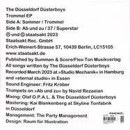 Back View : Dusseldorf Dusterboys - TROMMEL EP - Staatsakt / AKTSIE227