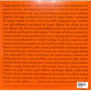 Back View : Kasper Bjorke - PUZZLES (LP) - HFN Music / hfn166lp