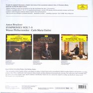 Back View : Wiener Philharmoniker / Carlo Maria Giulini - BRUCKNER:SINFONIEN NR.7-9 (6LP) - Deutsche Grammophon / 4865473