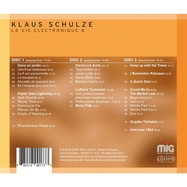 Back View : Klaus Schulze - LA VIE ELECTRONIQUE 8 (3CD) - MIG - INDIGO / 05270222
