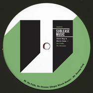 Back View : Steve Bug & Herve Solar - NO FAITH, NO DREAMS (JUERGEN KIRSCH REMIX / GREEN SPLATTER) - Sublease Music / slm044G