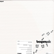Back View : Zoka Matic - DRUM STUDY (AFRILOUNGE REMIX) - Bespmusic / bespmusic002