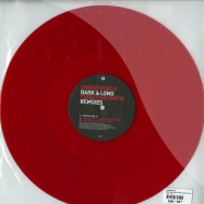Back View : Underworld - DARK AND LONG REMIXES (RED COLOURED VINYL) - Tronic / TR73