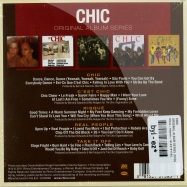 Back View : Chic - ORIGINAL ALBUM SERIES (5CD) - Rhino / Atlantic / 8122797595