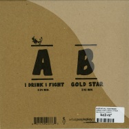 Back View : Sleep With All Your Friends - I DRINK I FIGHT (LIM.ED) (7 INCH) - Fake Diamond / FDRS004