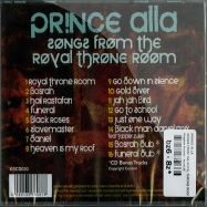 Back View : Prince Alla - SONGS FROM THE ROYAL THRONE ROOM (CD) - Kingston Sounds / kscd030