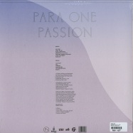 Back View : Para One - PASSION (LTD. CLEAR VINYL LP + CD) - Because / BEC5161203