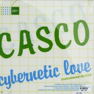 Back View : Casco - CYBERNETIC LOVE (CLEAR BLUE VINYL) - Archivio Fonografico Moderno / Arfon08