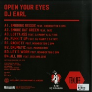 Back View : DJ Earl - OPEN YOUR EYES (LP) - Teklife / Teklife002
