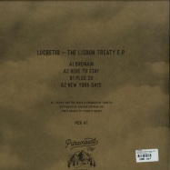 Back View : Lucretio - THE LISBON TREATY EP (VINYL ONLY) - Paramount City Records / PCR#1