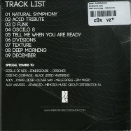 Back View : Dany Rodriguez - DVISIONS (CD) - RMR Recordings / RMR010CD