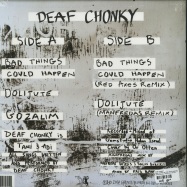 Back View : Deaf Chonky - DEAF CHONKY EP (RED AXES, MANFREDAS REMIXES) - Garzen Records / Garzen 007 / GRZ 007