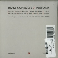 Back View : Rival Consoles - PERSONA (CD) - Erased Tapes / ERATP109CD / 05154642
