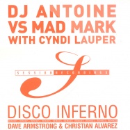 Front View : DJ Antoine vs. Mad Mark With Cyndi Lauper - DISCO INFERNO - Session Recordings / Sesssp003R