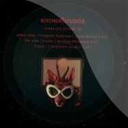 Front View : Program Raphael / Pezzo - ANALOG SPHERE EP - Kitchen Studio 3 / ks3003