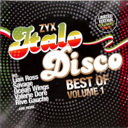 Front View : Various - ZYX ITALO DISCO: BEST OF VOL. 1 (LTD GREEN & RED 2LP) - Zyx Music / ZYX 83012-1