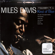 Front View : Miles Davis - KIND OF BLUE (CLEAR LP) - Sony Music / 19439802191