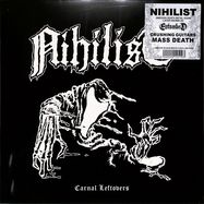 Front View : Nihilist - CARNAL LEFTOVERS (LTD BLACK & WHITE HALF+HALF LP) - Sound Pollution, Threeman Recordings / TRE035LP03