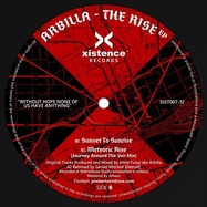Front View : Arbilla - THE RISE EP (INCL. GERALD MITCHELL REMIX) - Xistence Records / XIST007-12