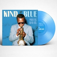Front View : Miles Davis - KIND OF BLUE (BLUE VINYL) (LP) - Elemental Records / 2919628EL2