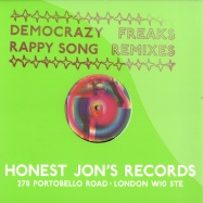 Front View : Democrazy - Rappy Song - Freaks Remixes - Honest Jons Records / HJP20