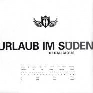 Front View : Decalicious - URLAUB IM SUEDEN - Kisu010