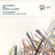 Front View : Leo Cuenca Feat Rachel Claudio - IF ITS ALRIGHT (DJ MEME & RORK REMIXES) - Stalwart / stal014