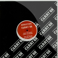 Front View : Motorcitysoul - CARRY ON COWBOY, CARRY ON CRUISING (CLEAR VINYL) - Carry On / co003