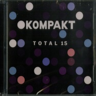 Front View : Various Artists - TOTAL 15 (2XCD) - Kompakt CD 125