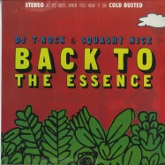 Front View : DJ T-Rock & Squashy Nice - BACK TO THE ESSENCE - Cold Busted / CB65