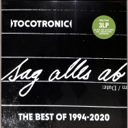 Front View : Tocotronic - SAG ALLES AB - BEST OF 1994-2020 (LTD 180G 3LP BOX) - Vertigo Berlin / 0719340