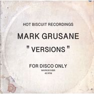 Front View : Mark Grusane - VERSIONS (2X12 INCH, 180GR) - Hot Biscuit Recordings / MARK 001HBR