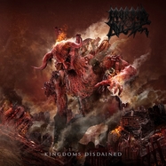 Front View : Morbid Angel - KINGDOMS DISDAINED (LP) (180 GR.) - Silver Lining / 9029694232