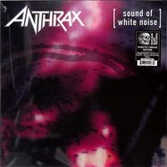 Front View : Anthrax - SOUND OF WHITE NOISE (Transparent Violet White Black Splatter 2LP) - Nuclear Blast / 2736112067