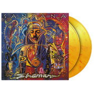 Front View : Santana - SHAMAN (Yellow/Orange Marble 2LP) - MUSIC ON VINYL / MOVLPF3599
