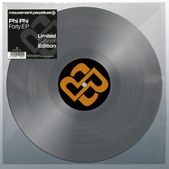 Front View : Phi Phi - Forty EP (SILVER VINYL) - Mouvement Perpetuel / MP2500LTD