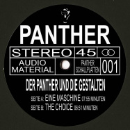 Front View : Der Panther und die Gestalten - EINE MASCHINE - Panther Schallplatten / DERPANTHER001