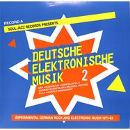 Front View : Various Artists - DEUTSCHE ELEKTRONISCHE MUSIK 2 (PART A) (180G 2LP) - Soul Jazz / 05230271