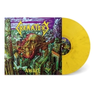 Front View : Crematory - AWAKE (YELLOW LP) - Rock Of Angels Records / 2973751ANG