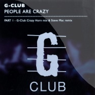 Front View : G-club - PEOPLE ARE CRAZY - GCLUB001