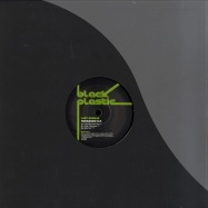 Front View : Lazy Rokkaz - ROKKSHOW E.P. - Black Plastic / BLAK0804